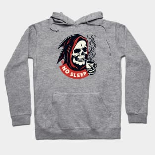 No Sleep grim reaper Hoodie